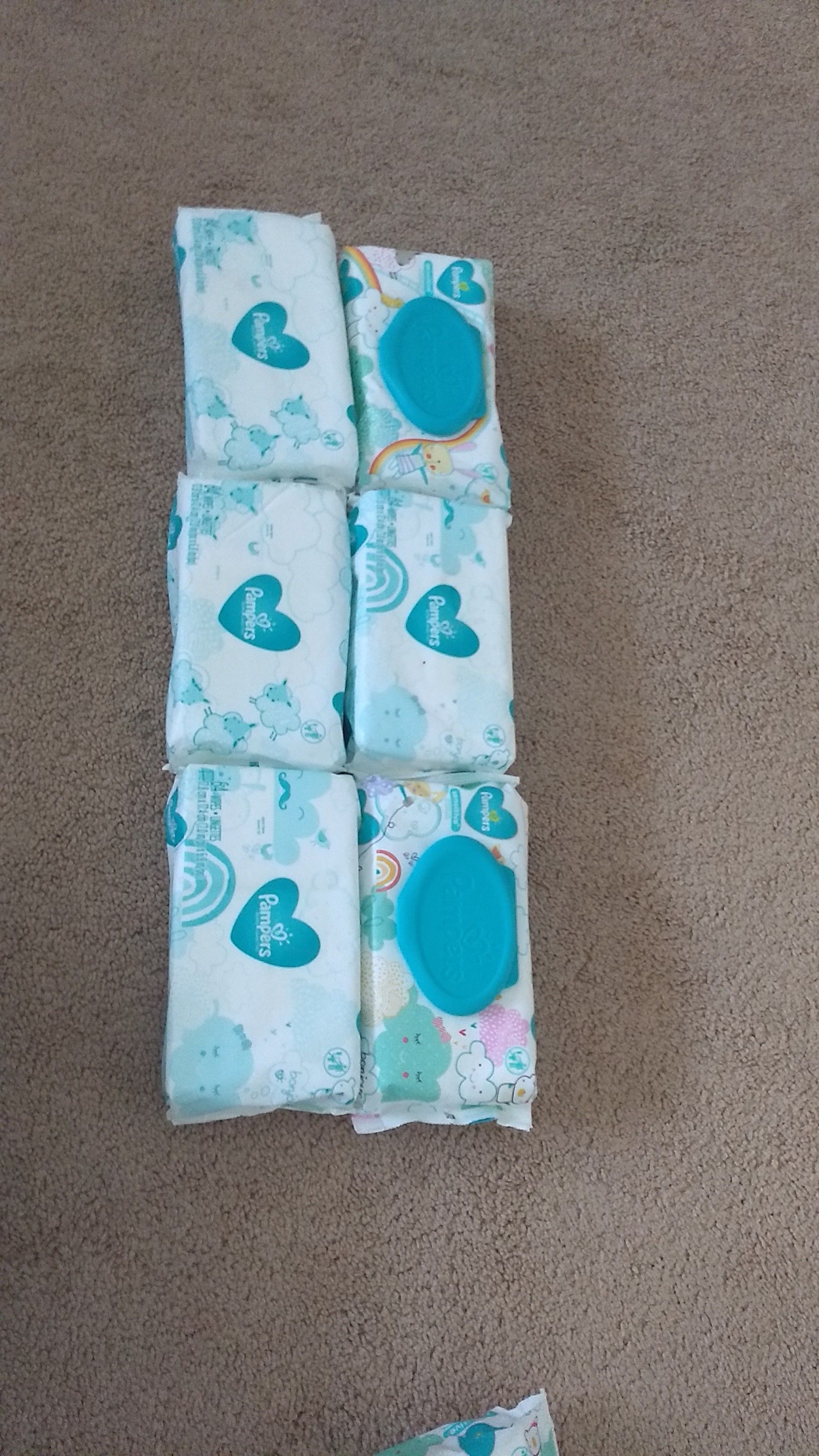 Pampers wipes