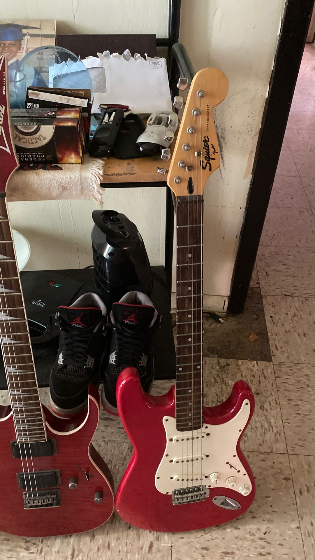 Electric guitars