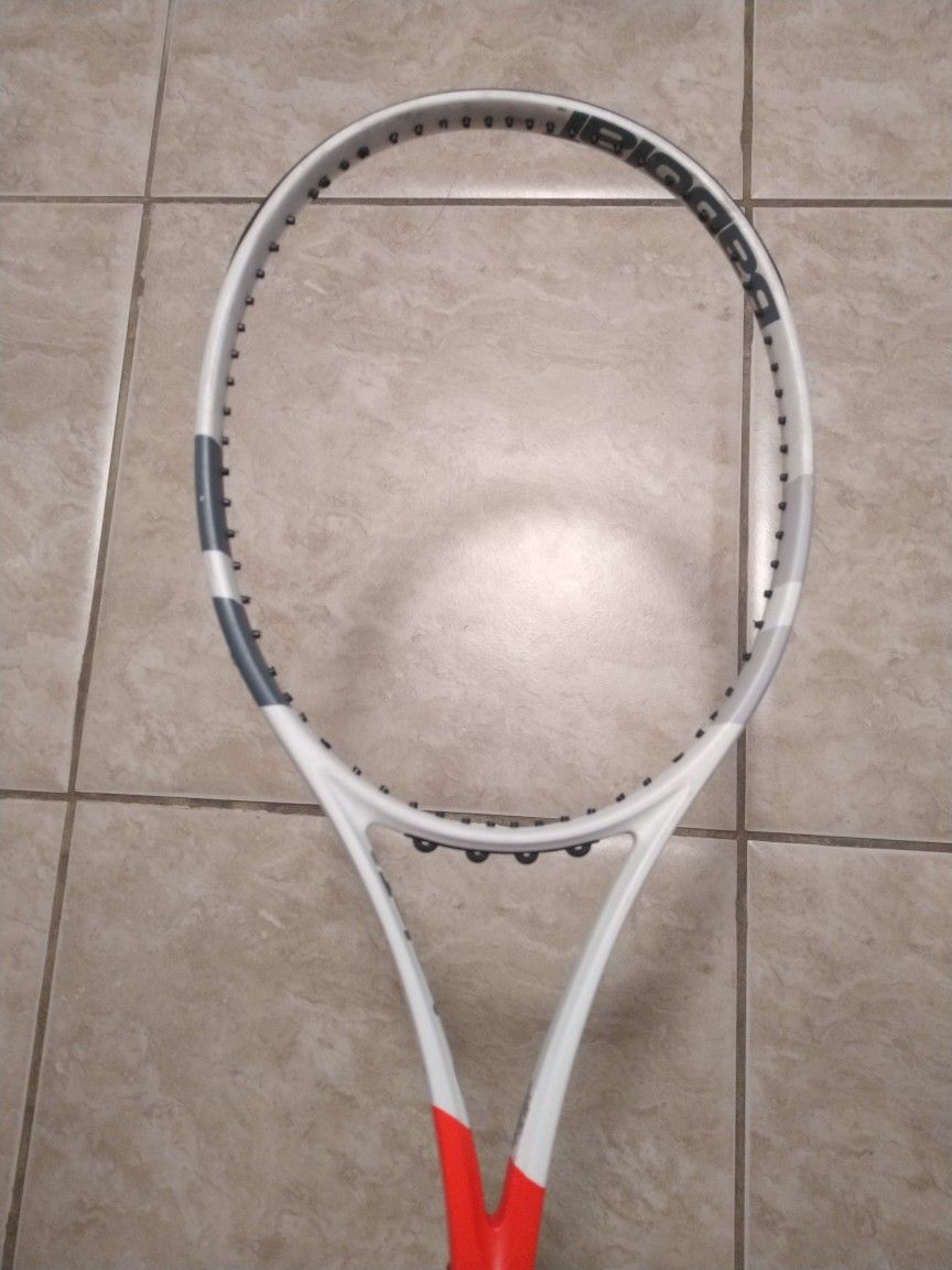 Used Babolat Pure Strike 16x19 Project One7 Tennis Racket Grip 1/4