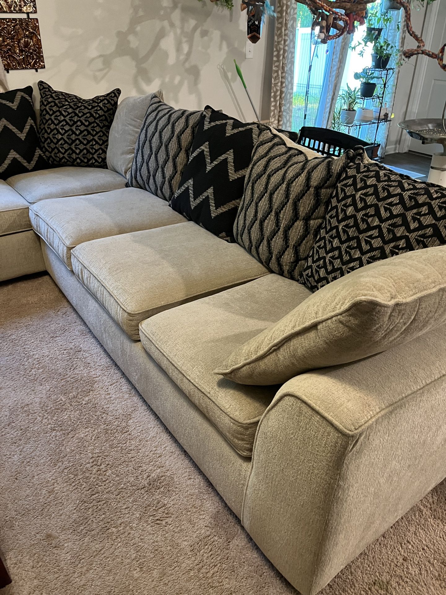 Large Couch And 2 Recliner(manual)