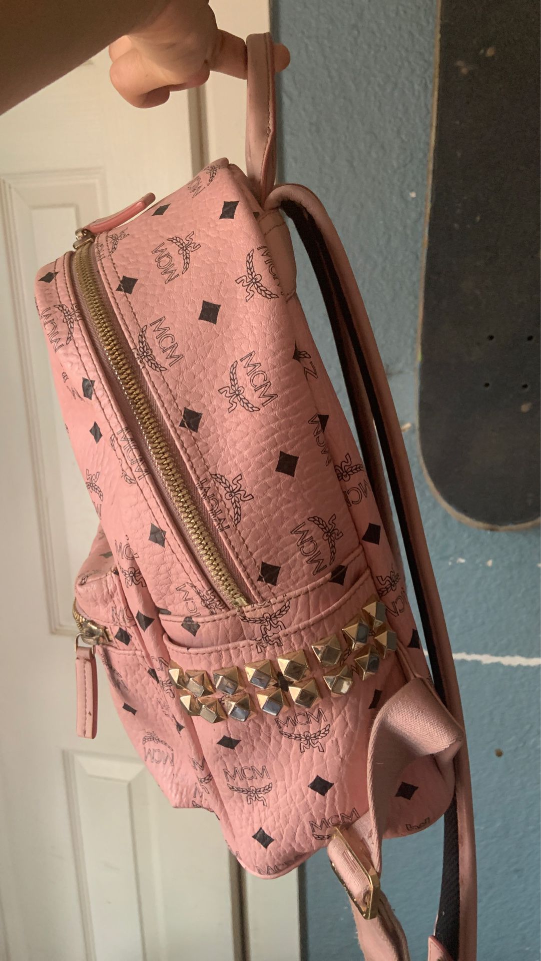 MCM- Stark Studded Backpack