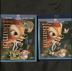 Bambi [Two-Disc Diamond Edition Blu-ray/DVD Combo] + Running Wild, 3 DVDs Thumbnail
