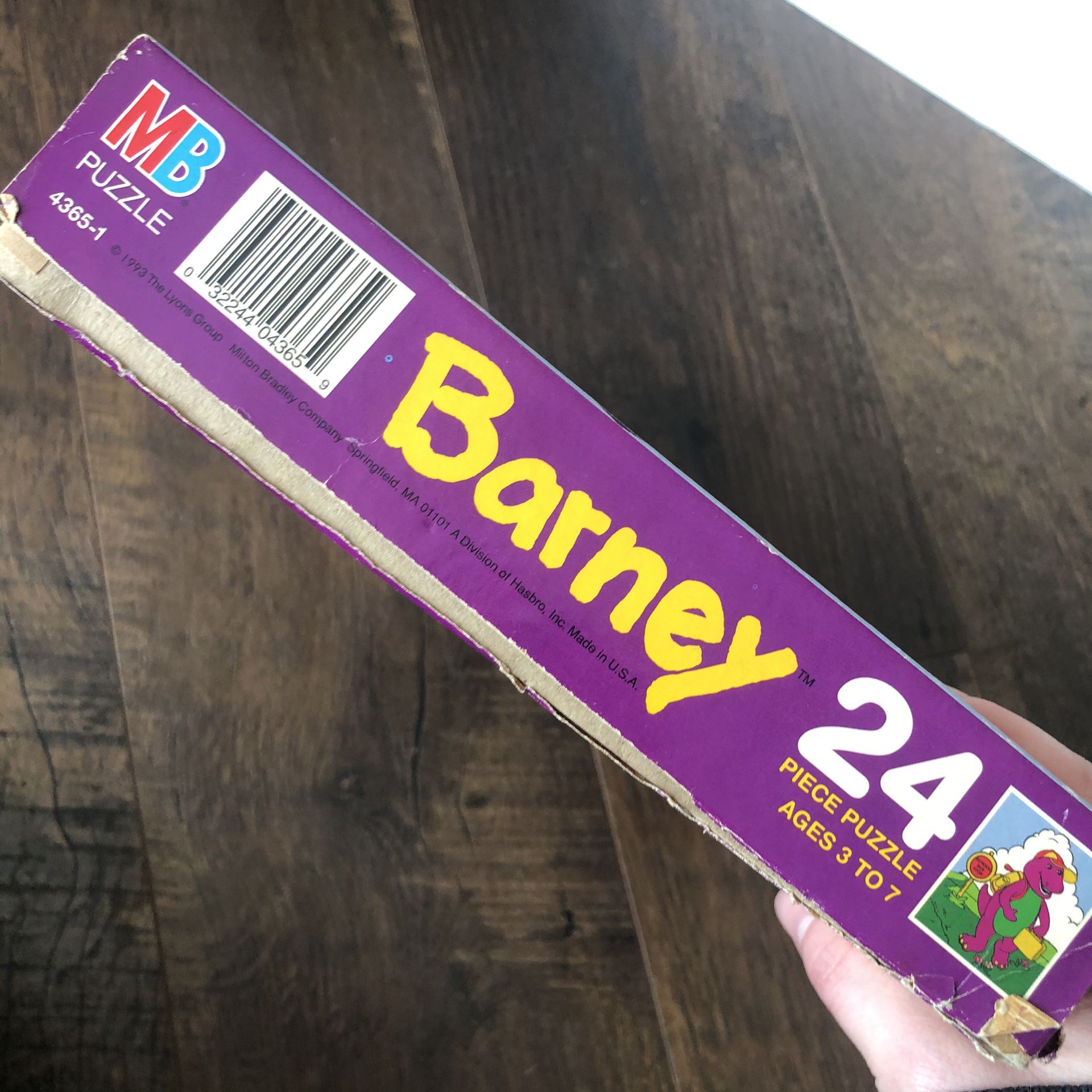 Vintage Barney Puzzle