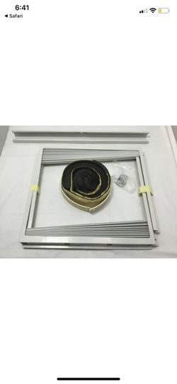 New OEM Sharp Air Conditioner Window Side Curtain & Frame Set (L&R) 9JQ(contact info removed)4 Thumbnail