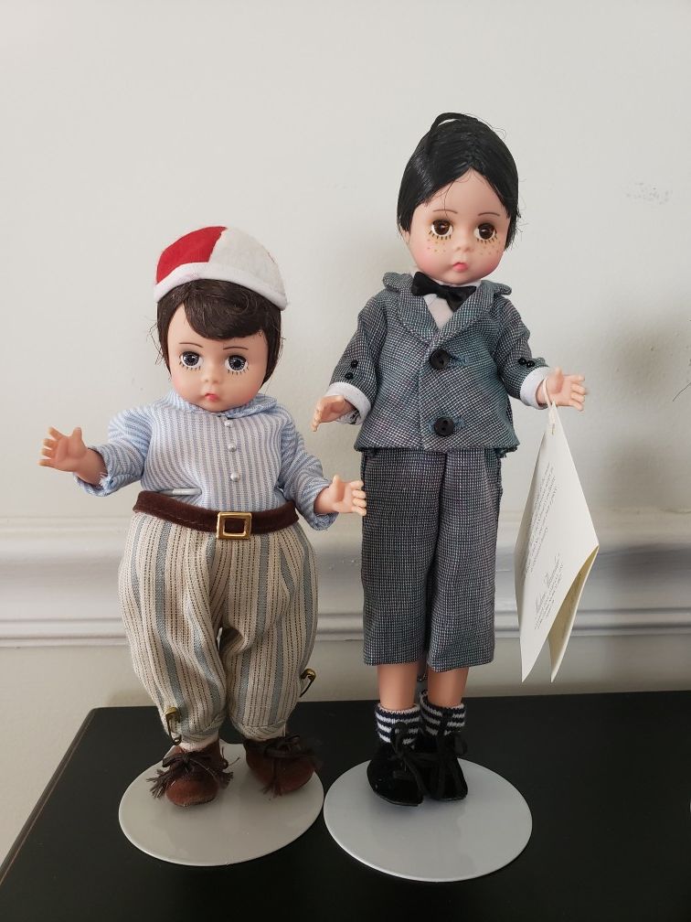 Limited Edition Little Rascals Madame Alexander Dolls W/ Pete the Pup