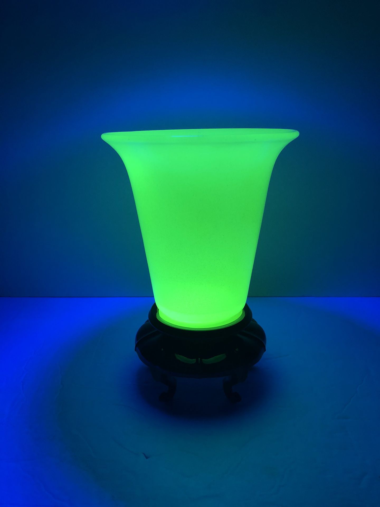 Uranium Glass Vase