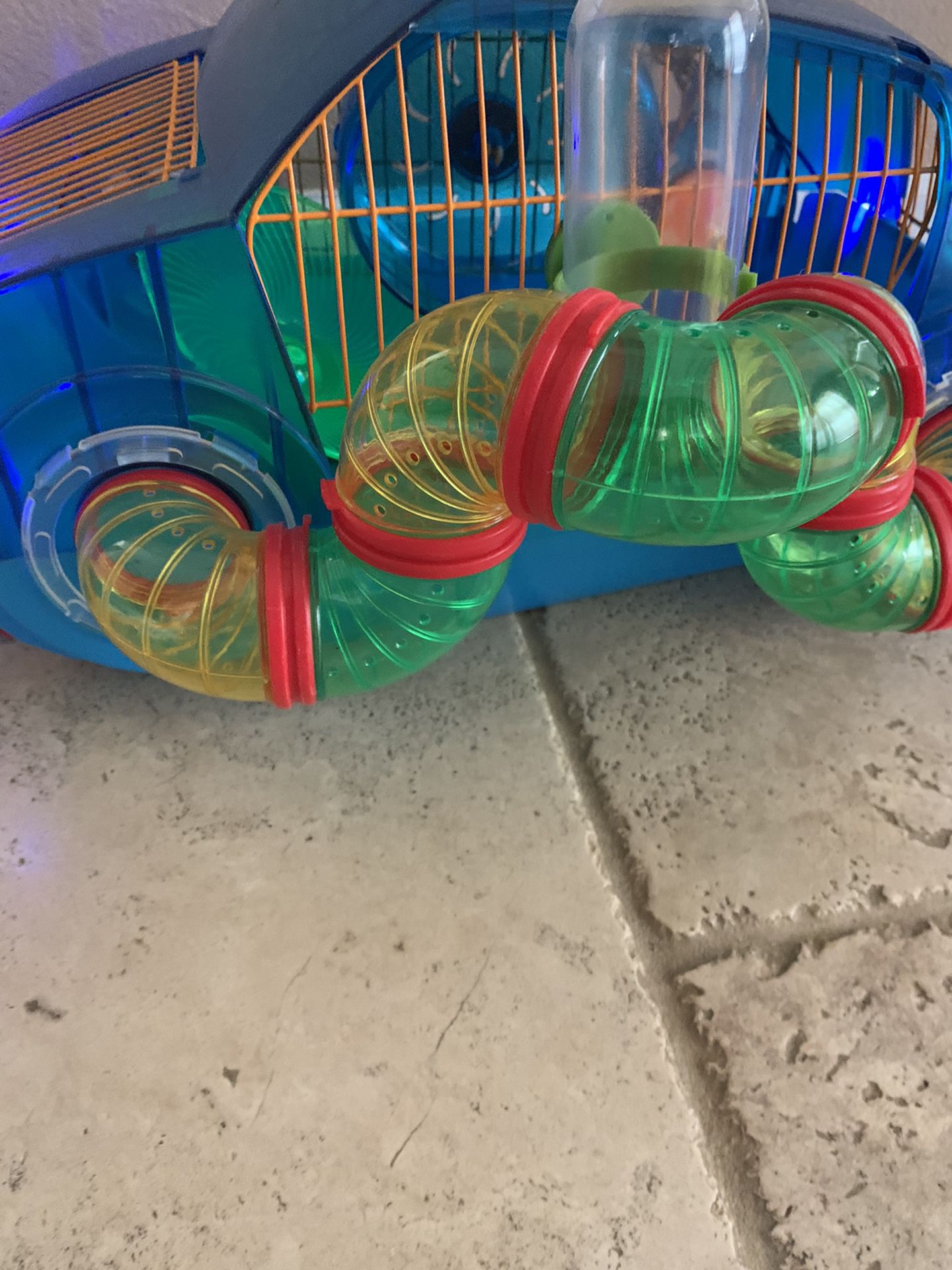 Hamster Cage Crate Food Toys Lining 