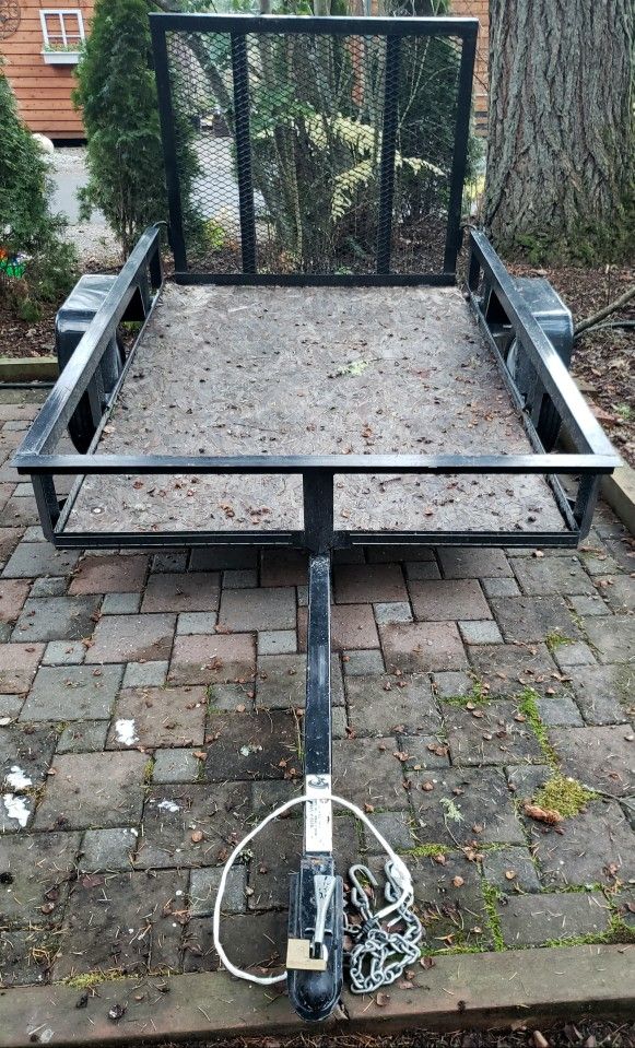 4' X 6' Utility Trailer w/Ramp for Sale in Olympia, WA OfferUp