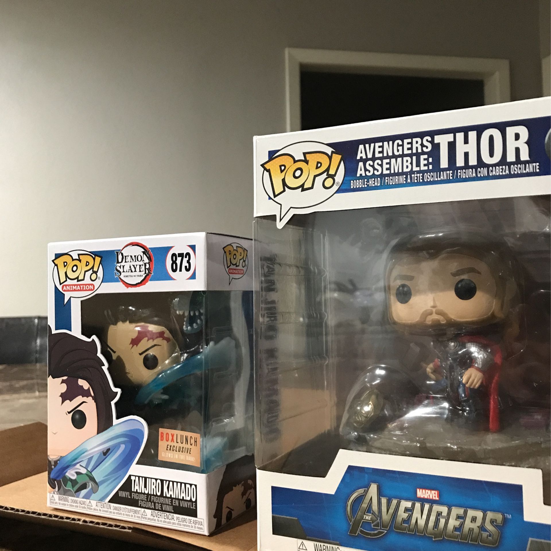 Pop Bundle- Thor and Tanjiro Authentic Pops 