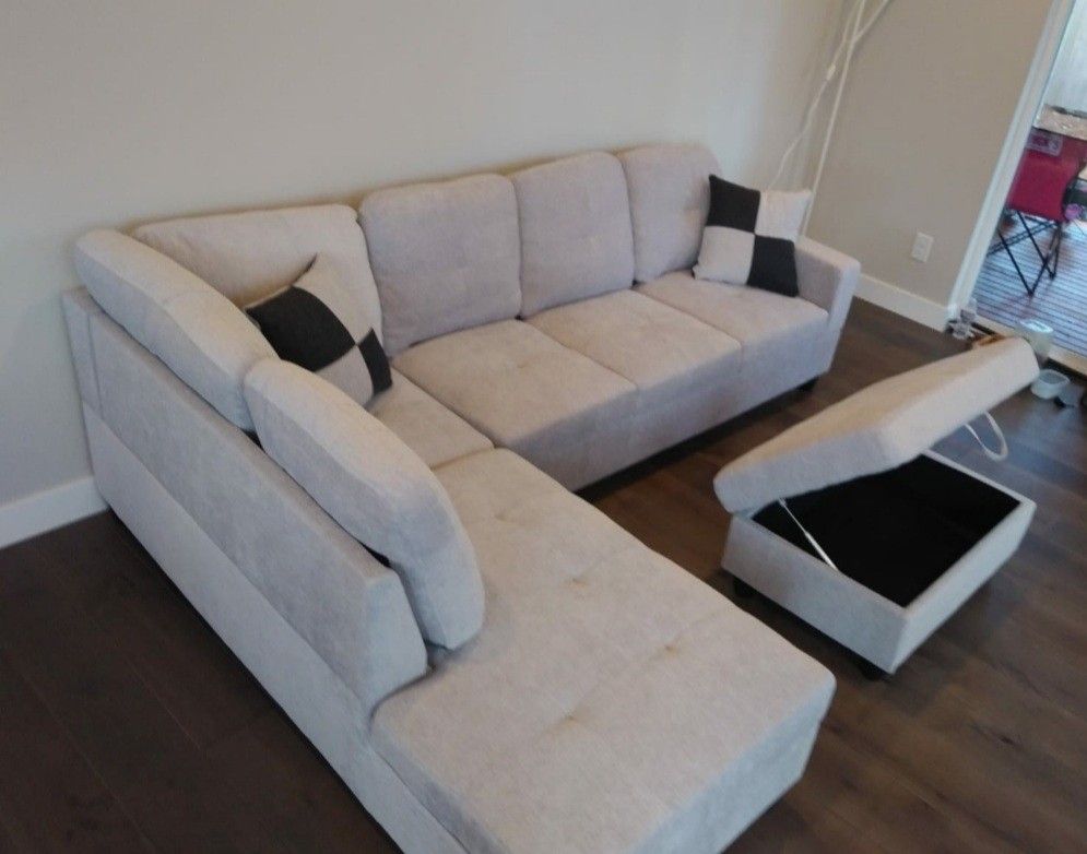 Sectional And Ottoman