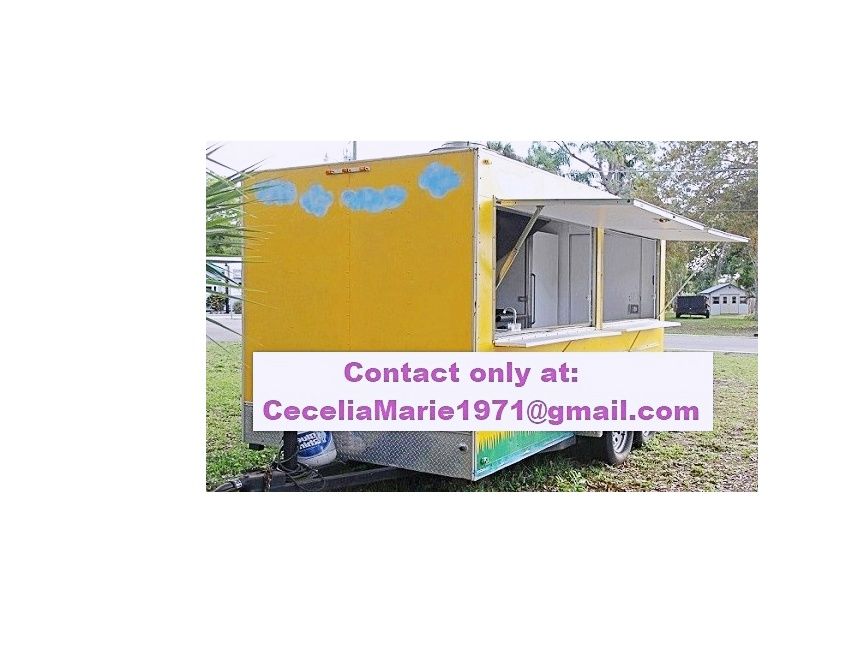 Food Trailer BBQ 25907