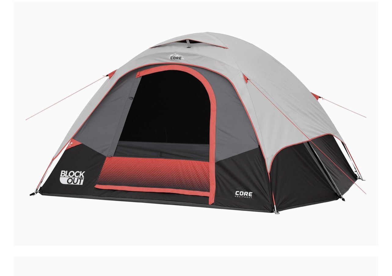 6 Person Tent With Blackout Technocolgy