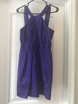 Purple bridesmaids dress Thumbnail