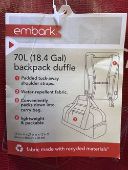 Duffle Backpack- Embark Thumbnail