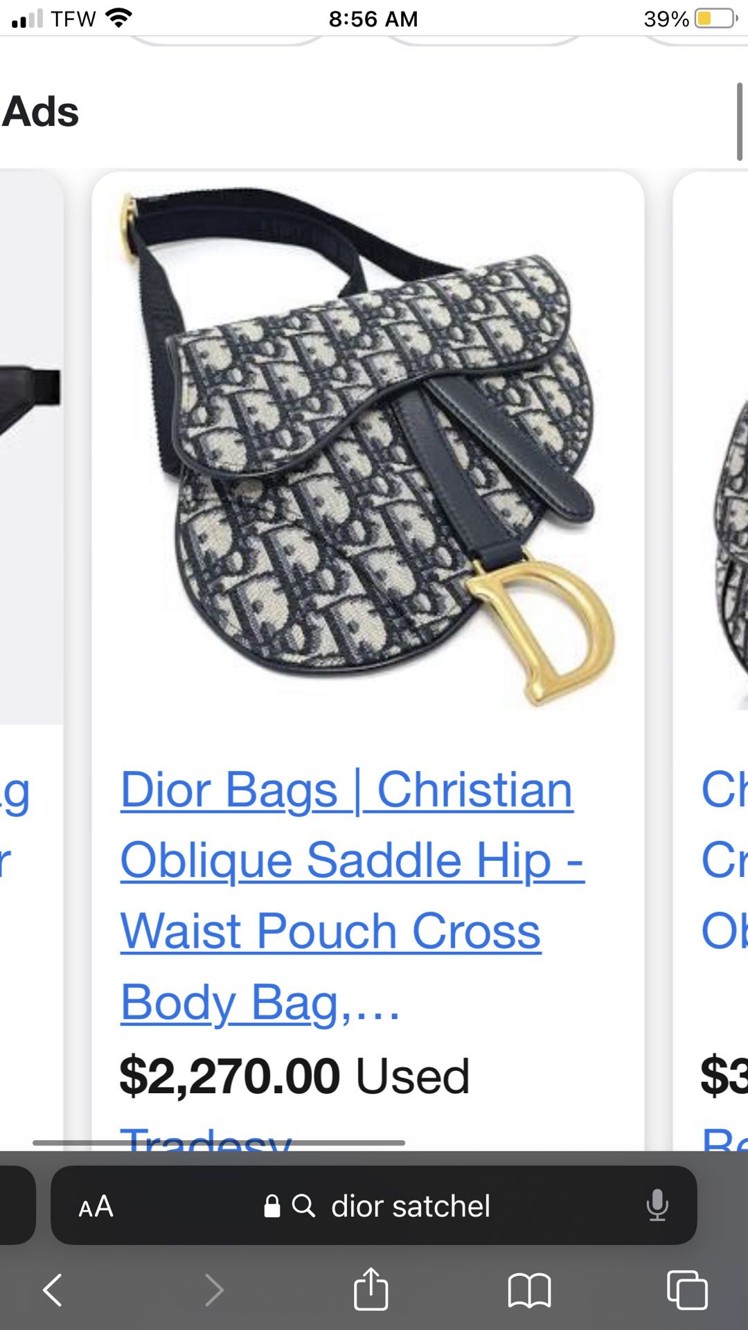 Dior Bag Going For Cheap