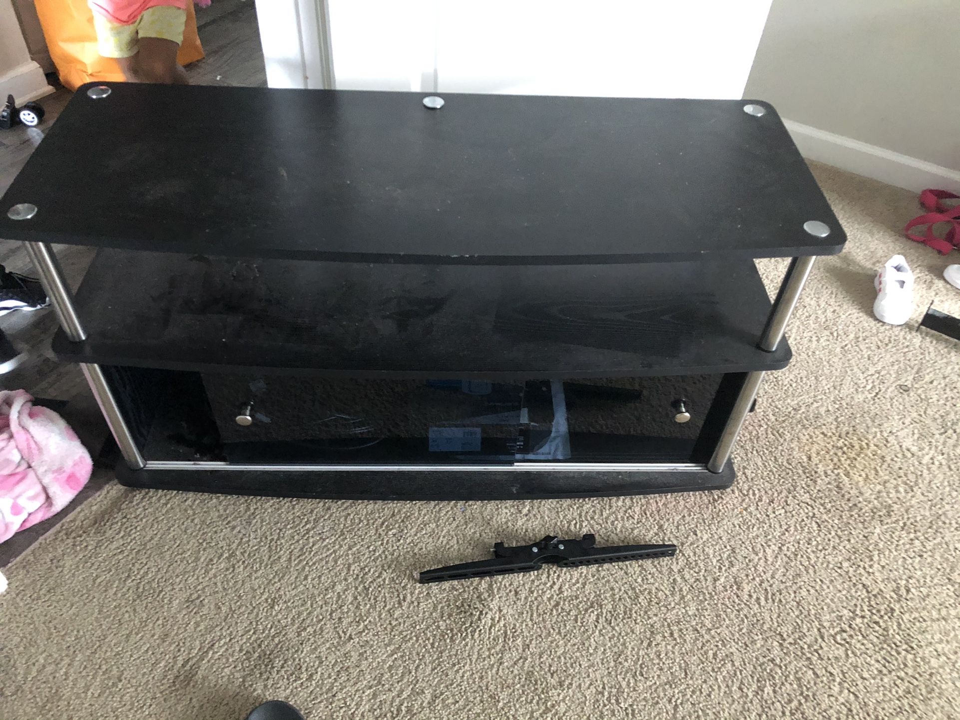 Glass Entertainment Table