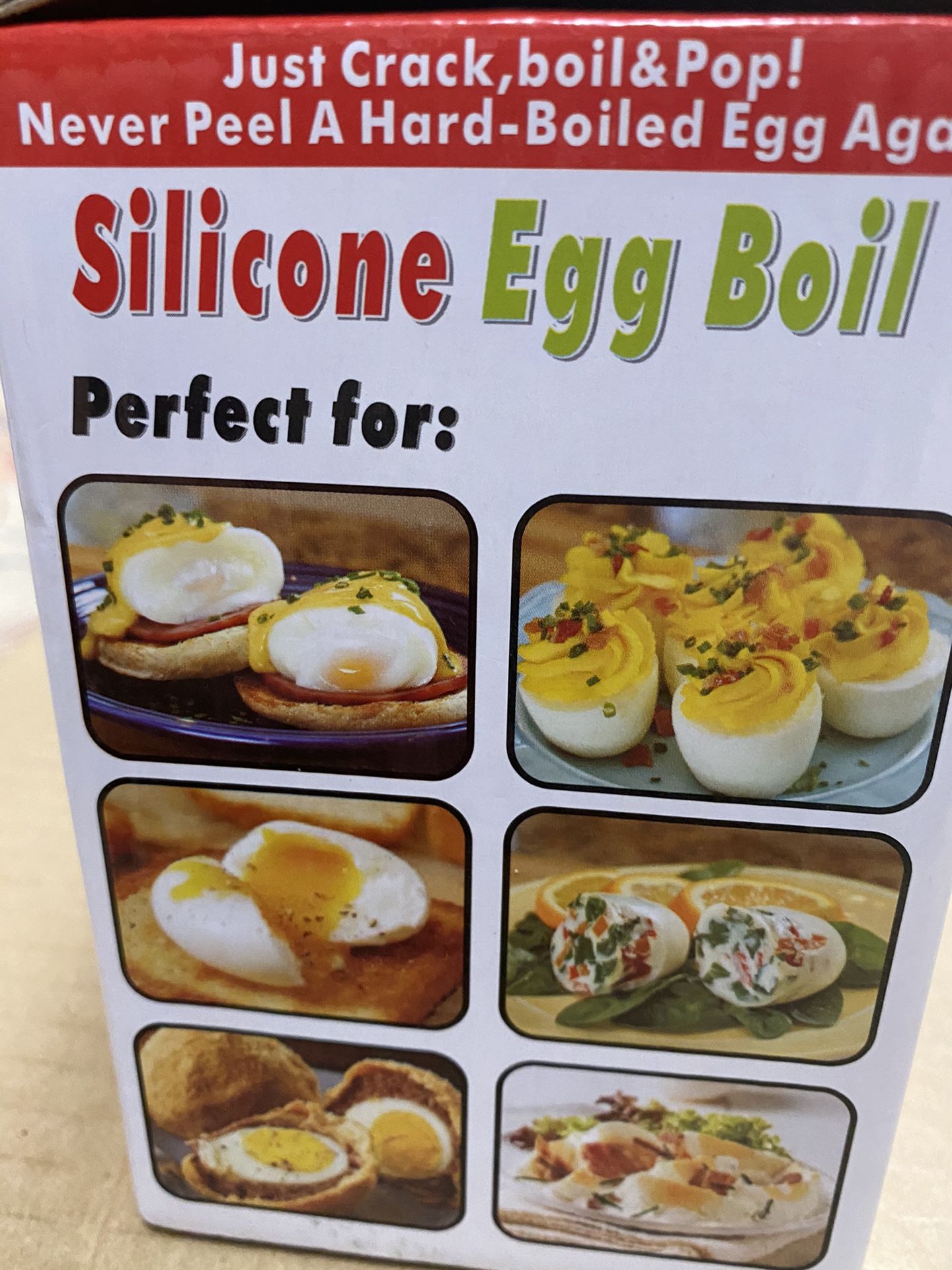 Egg silicone Cooker -boil Egg Poachers -Hard Boiled Eggs without the Shell Hard & Soft Maker, Use Oil, Non Stick Silicone, Boiled, Steamer,JUST AS SE