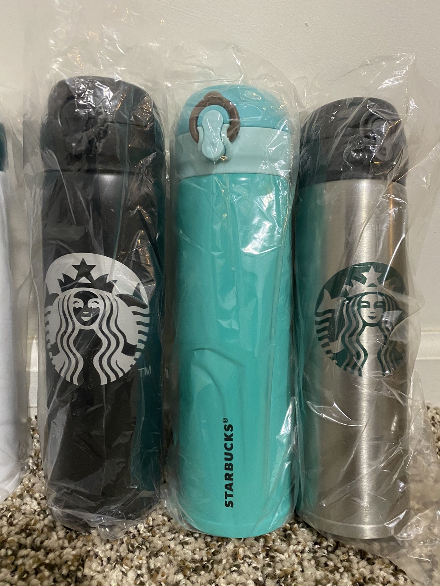 Starbucks coffee stainless steel cups 16oz