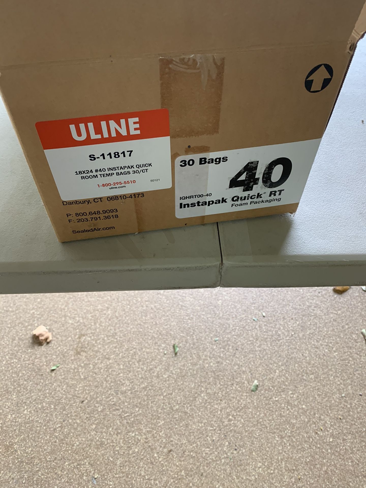 Uline Instapak For 12