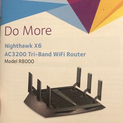 Nighthawk Tri-Band Wifi Router Thumbnail
