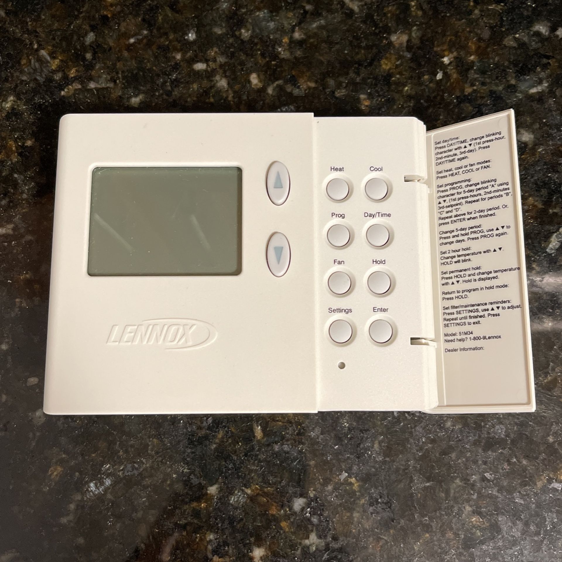 Lenox Air Conditioner Thermostat