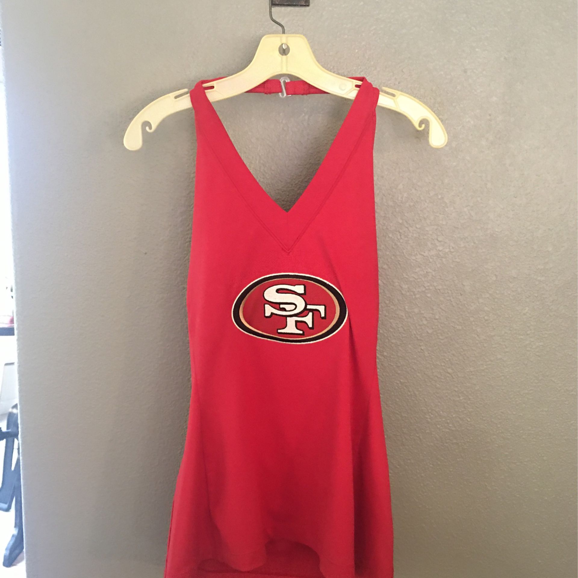 Women’s Forty Niner Halter Top (L) New Condition 