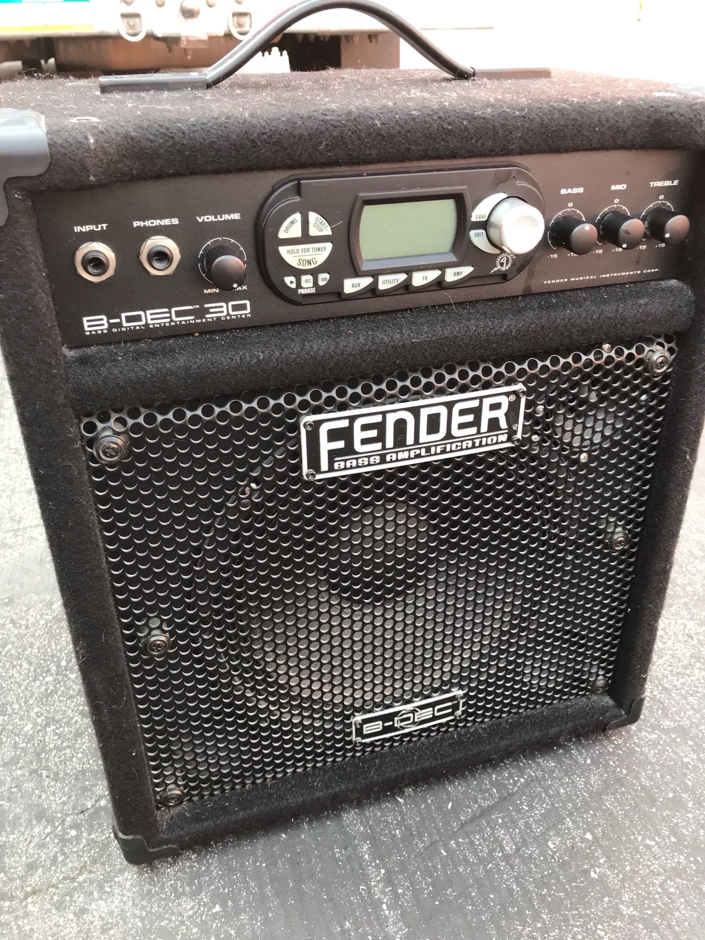 Fender B-DEC 30 Bass Guitar Amplifier For Sale In Rancho Cucamonga, CA ...