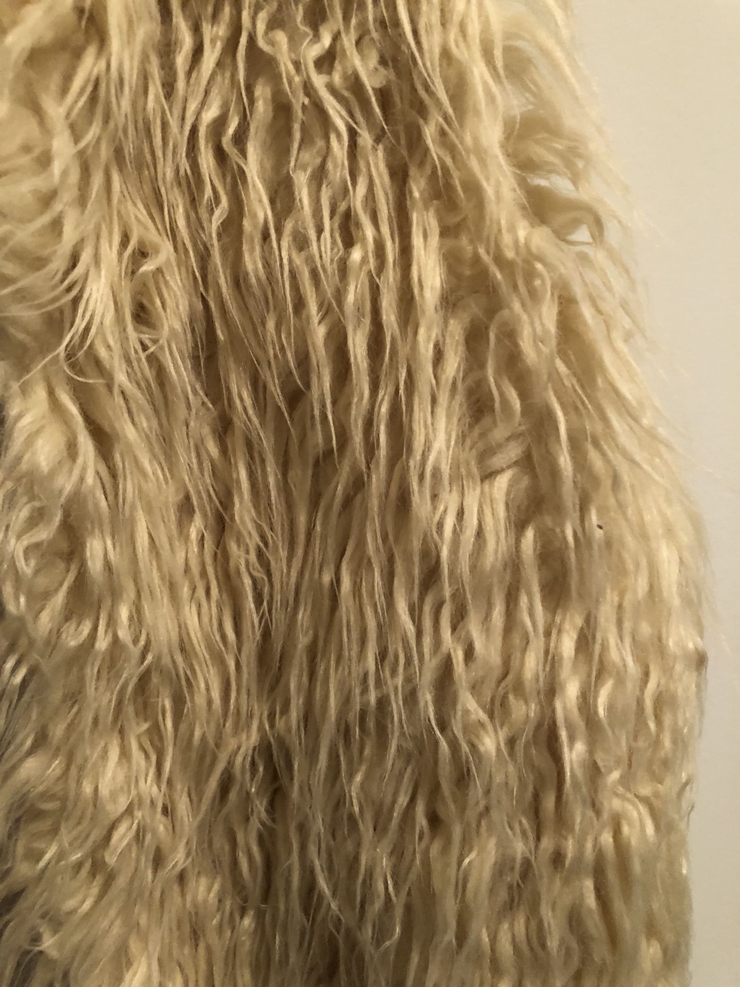 fur vest