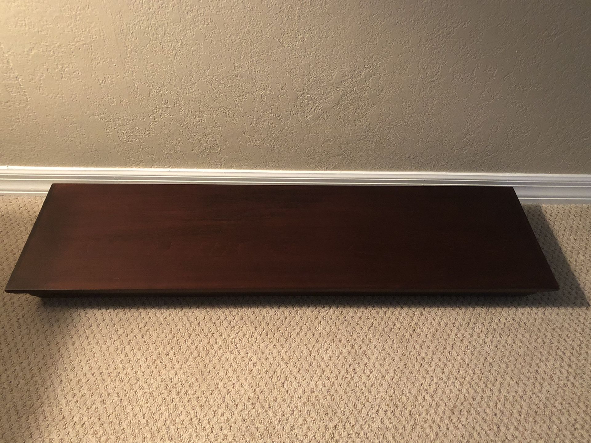 Pottery Barn crown molding floating shelves (set of 3)