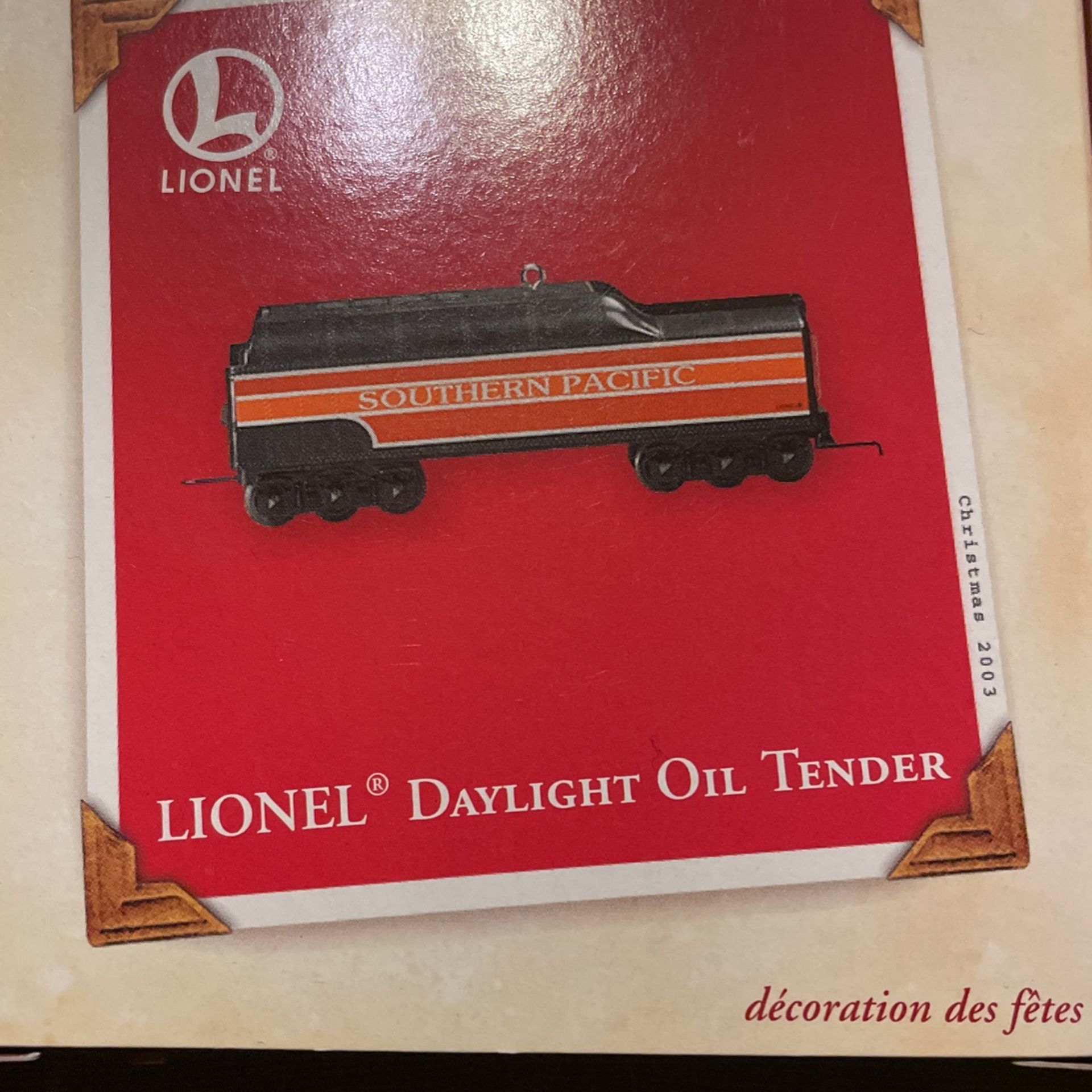 Lionel 4449 Daylight Ornament Set