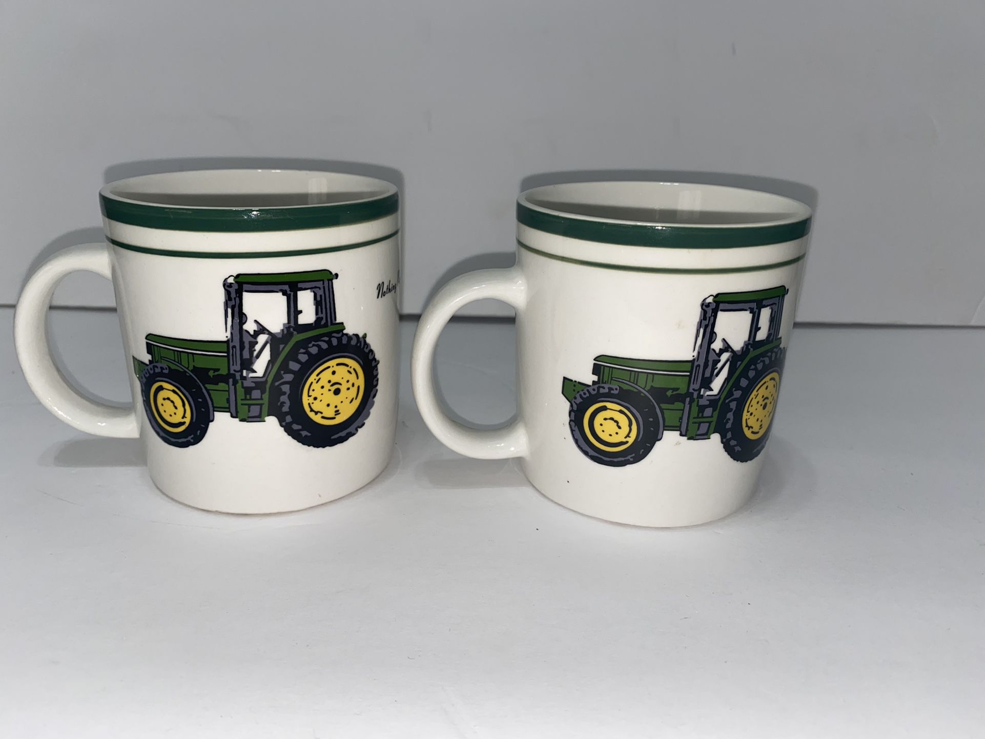 John Deer Tractor Coffee Cups Set 