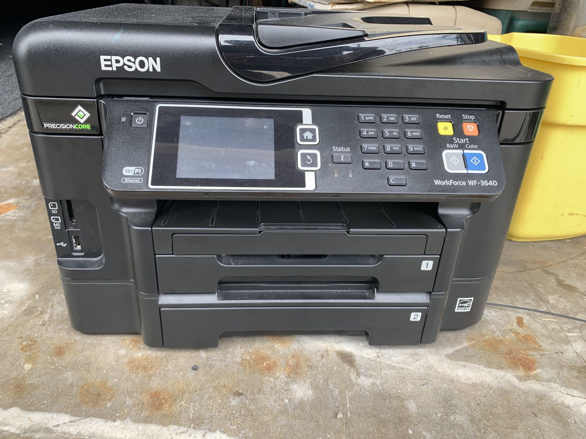 Epson Workforce Wf 3640 All In One Printerscannerfax For Sale In Orange Ca Offerup 6656