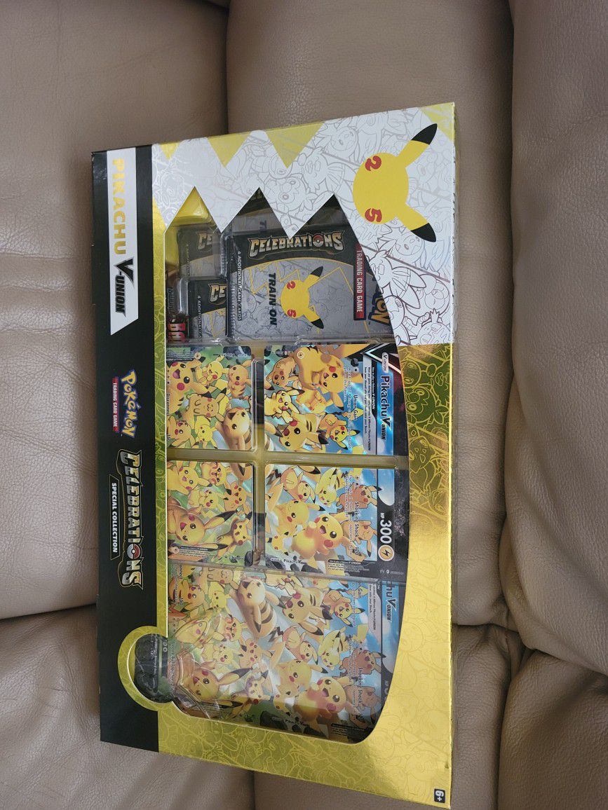 Pokemon Pikachu V-Union Special Collection Cards Box