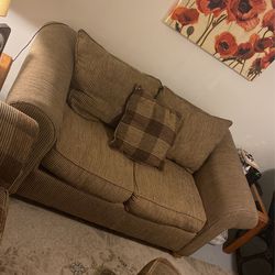 Love Seat, Couch Chair, Ottoman- Clean House, Smoke Free $225 OBO  Thumbnail