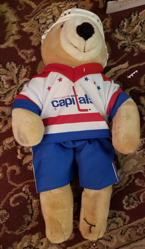 Washington Capitols Hockey Bear