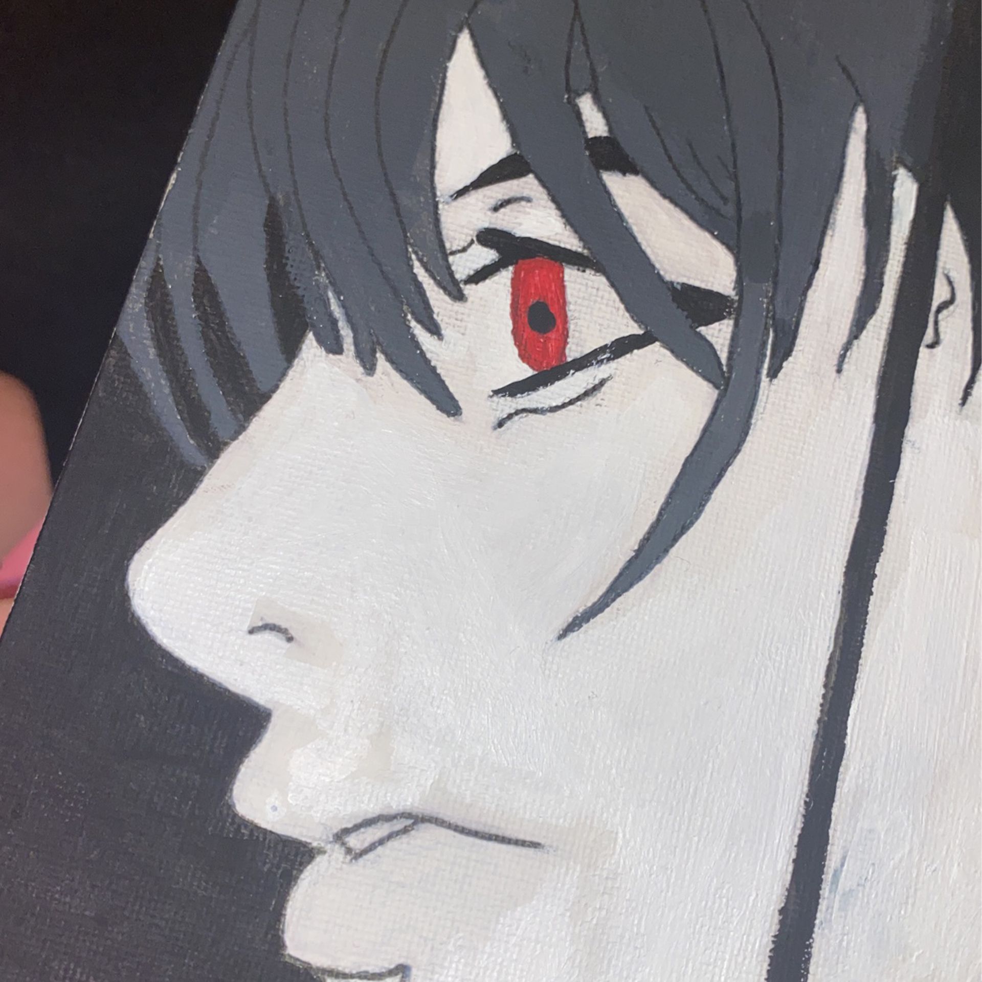 Ryuk And Light Yagami Painting (NOT FREE)