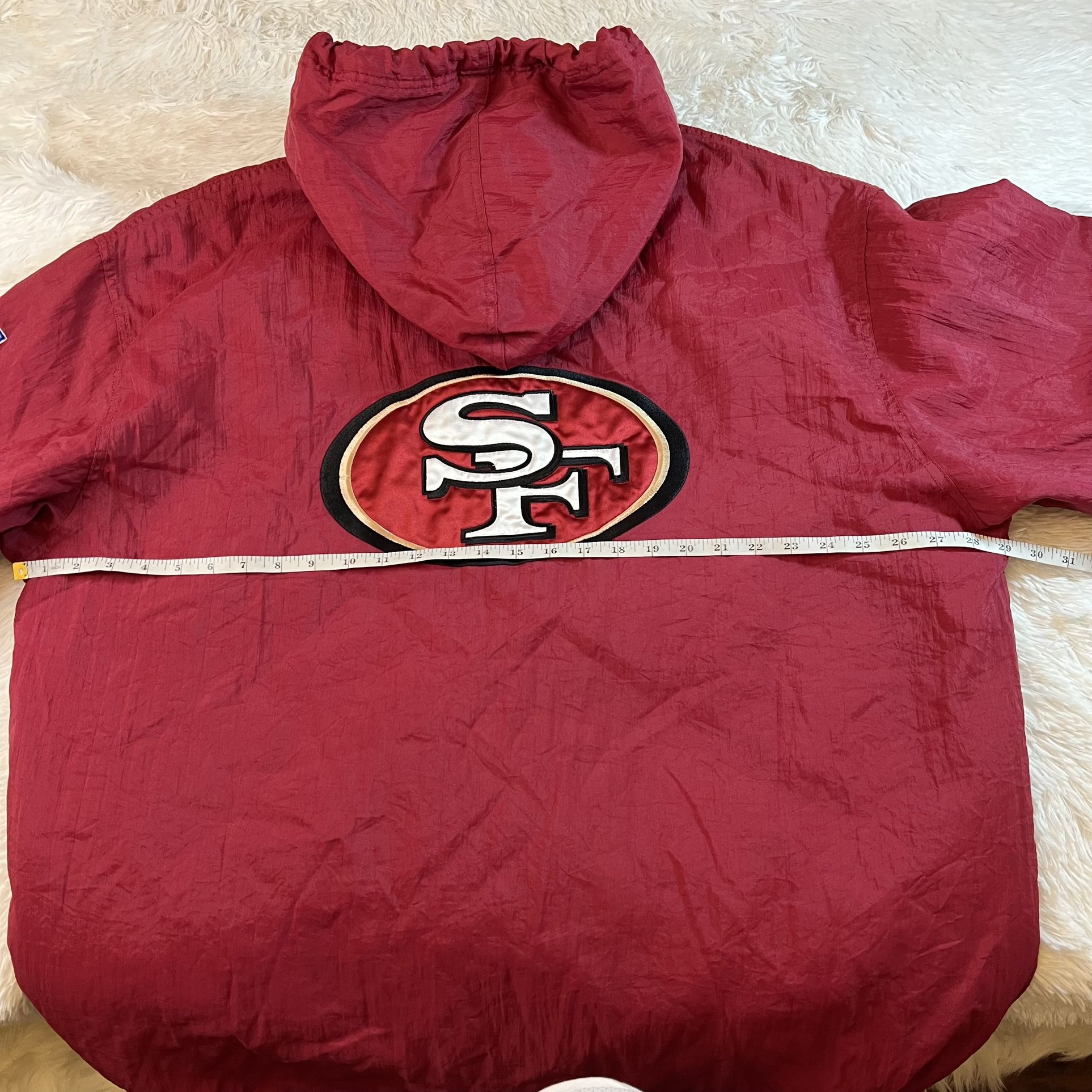Vintage 90's Starter Pro Line San Francisco 49ers Parka Jacket