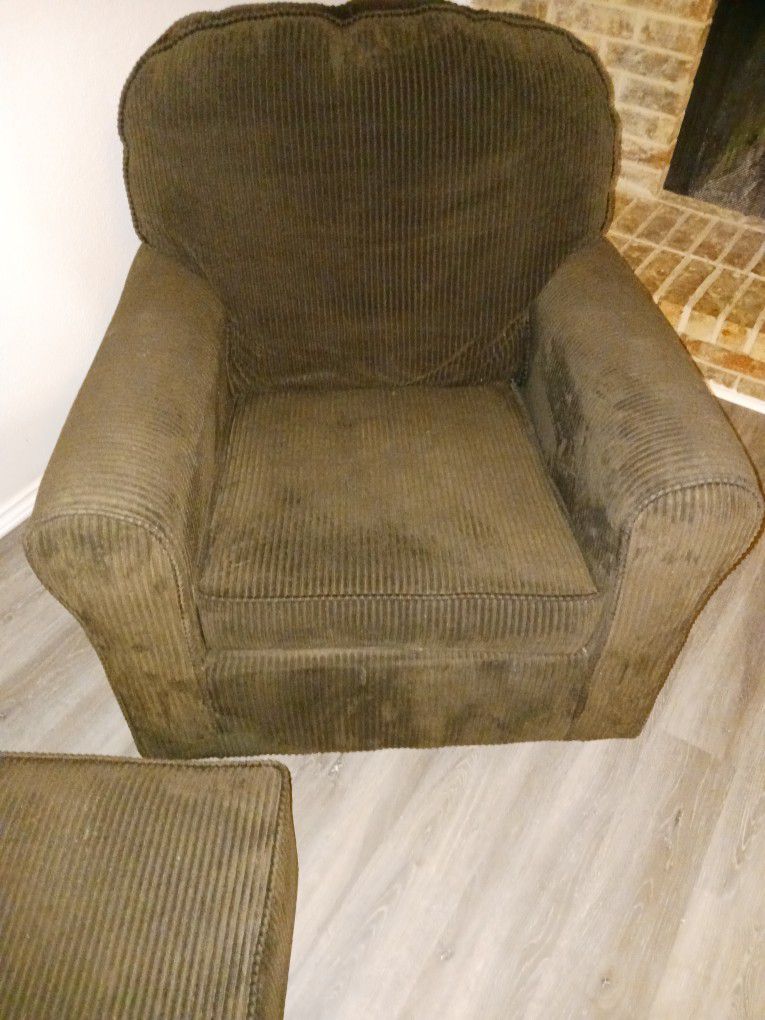 Rocking chair / ottamen 