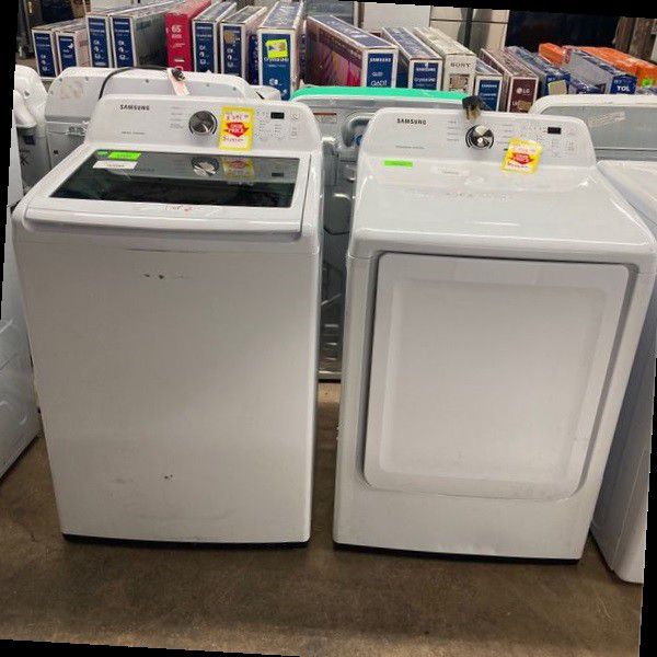 Samsung washer and dryer WA45TAW LQW