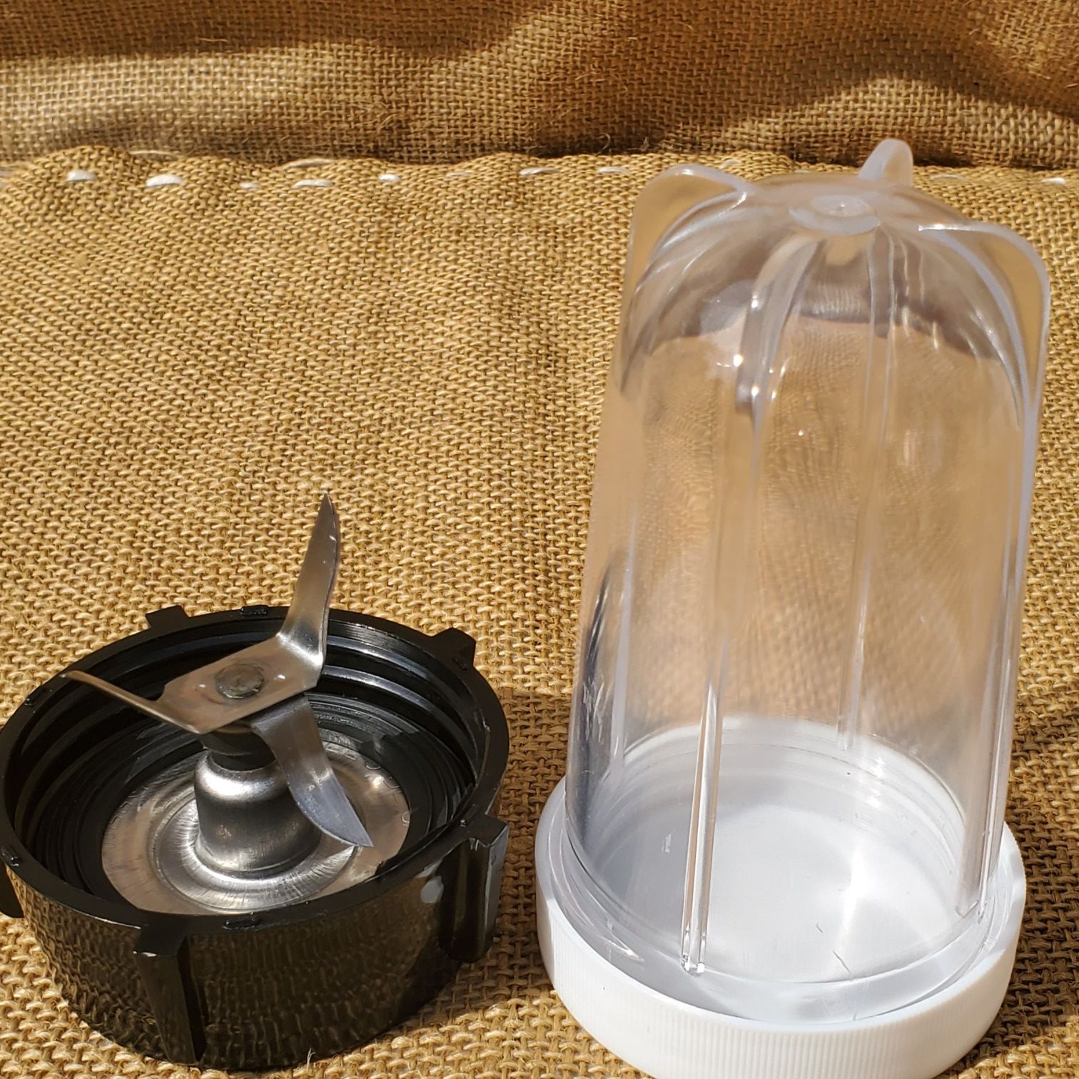 NEW Oster compatible mini (1 cup) plastic jar complete kit with lid
