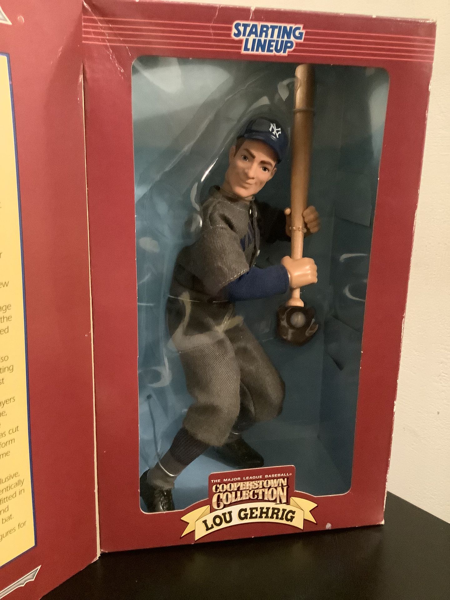 Lou Gehrig Starting Lineup Cooperstown Collection 12" Poseable Figure