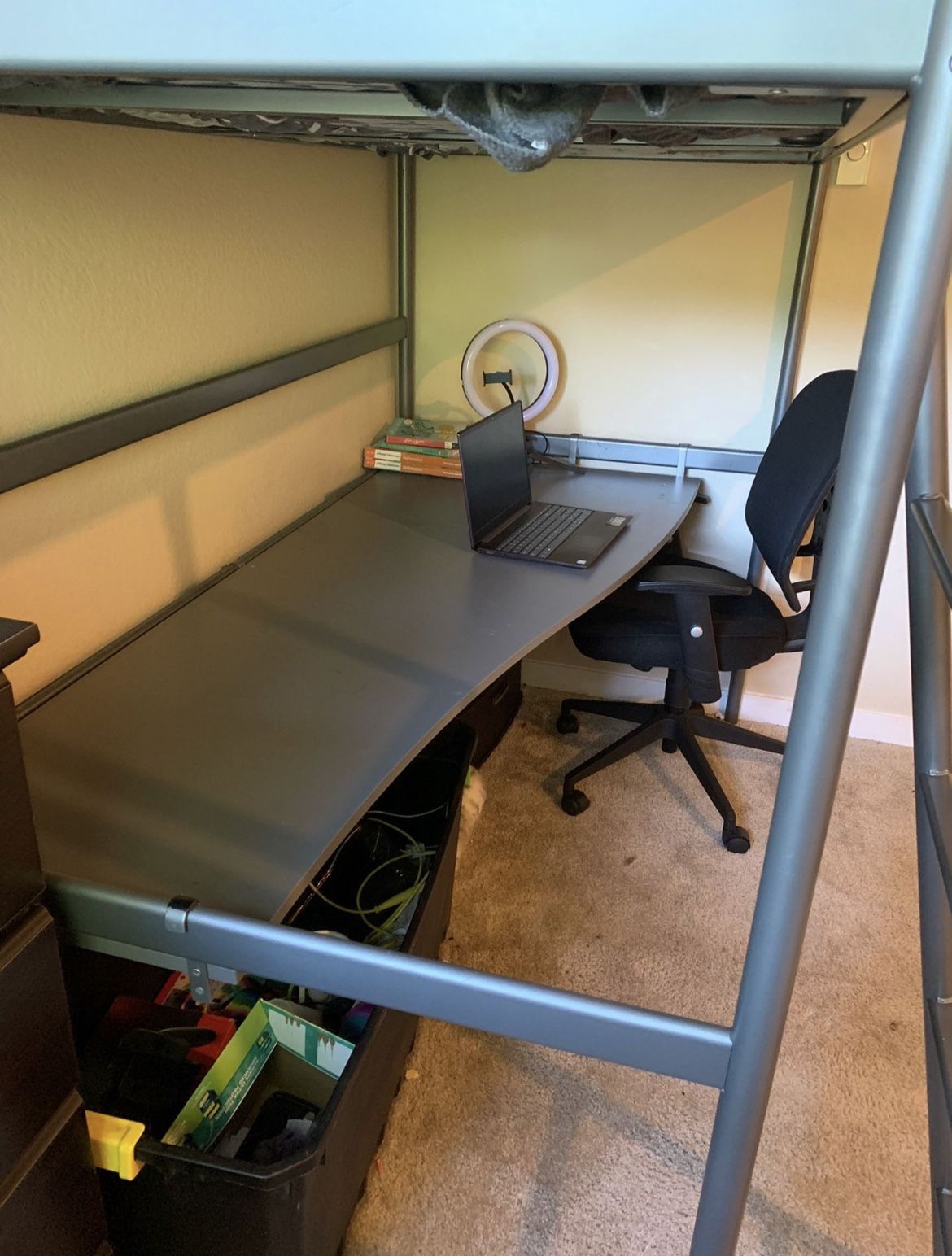 Bed With Desk- Litera Con Escritorio