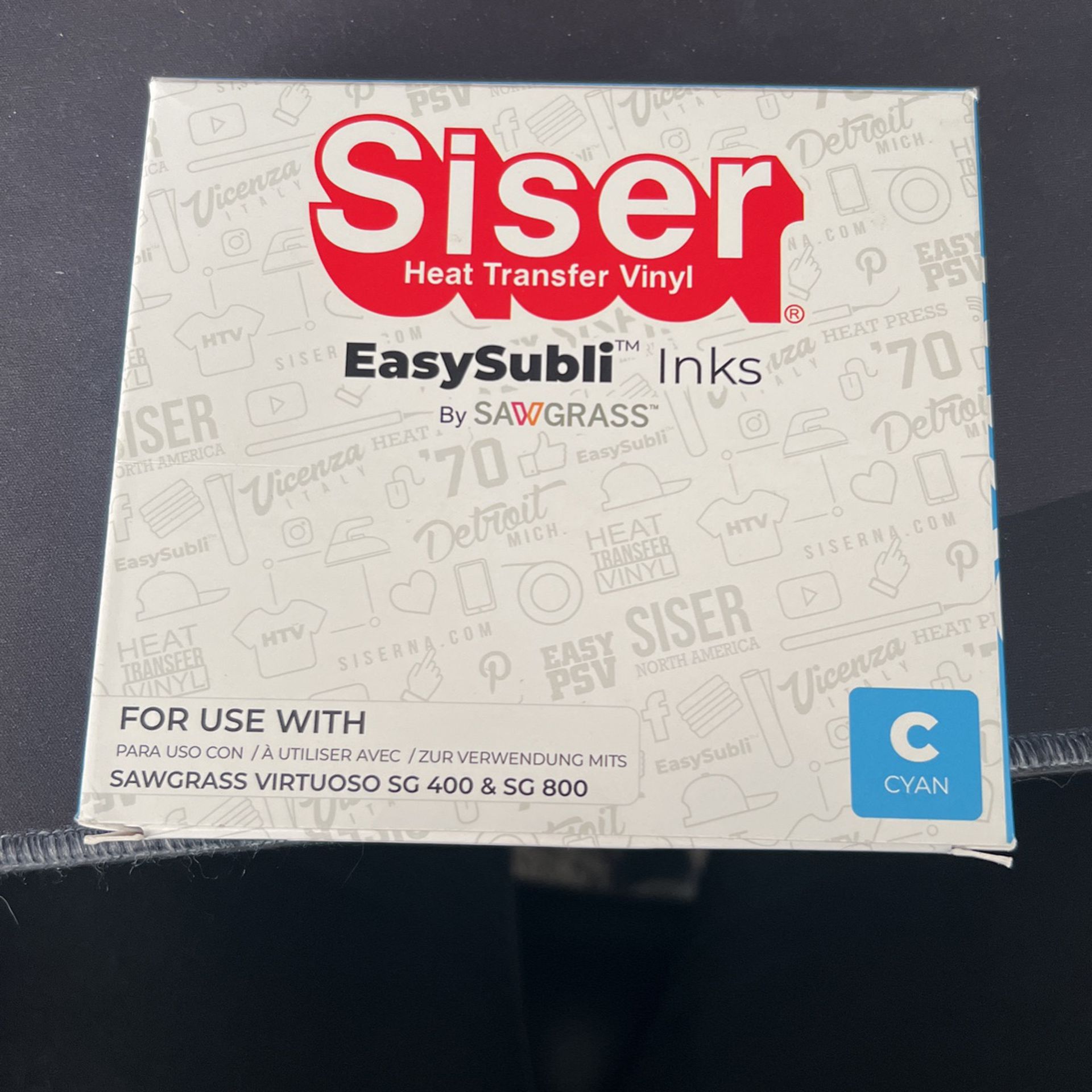 Cyan siser easysubli sublimination ink SG400/800
