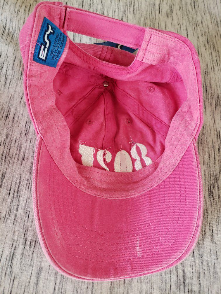 Pink Vermont 802 Area Code Baseball Cap Hat