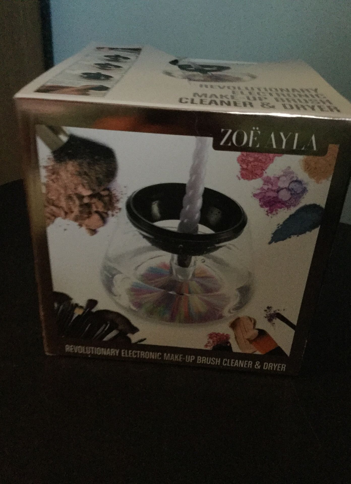 Makeup brush cleaner and dryer