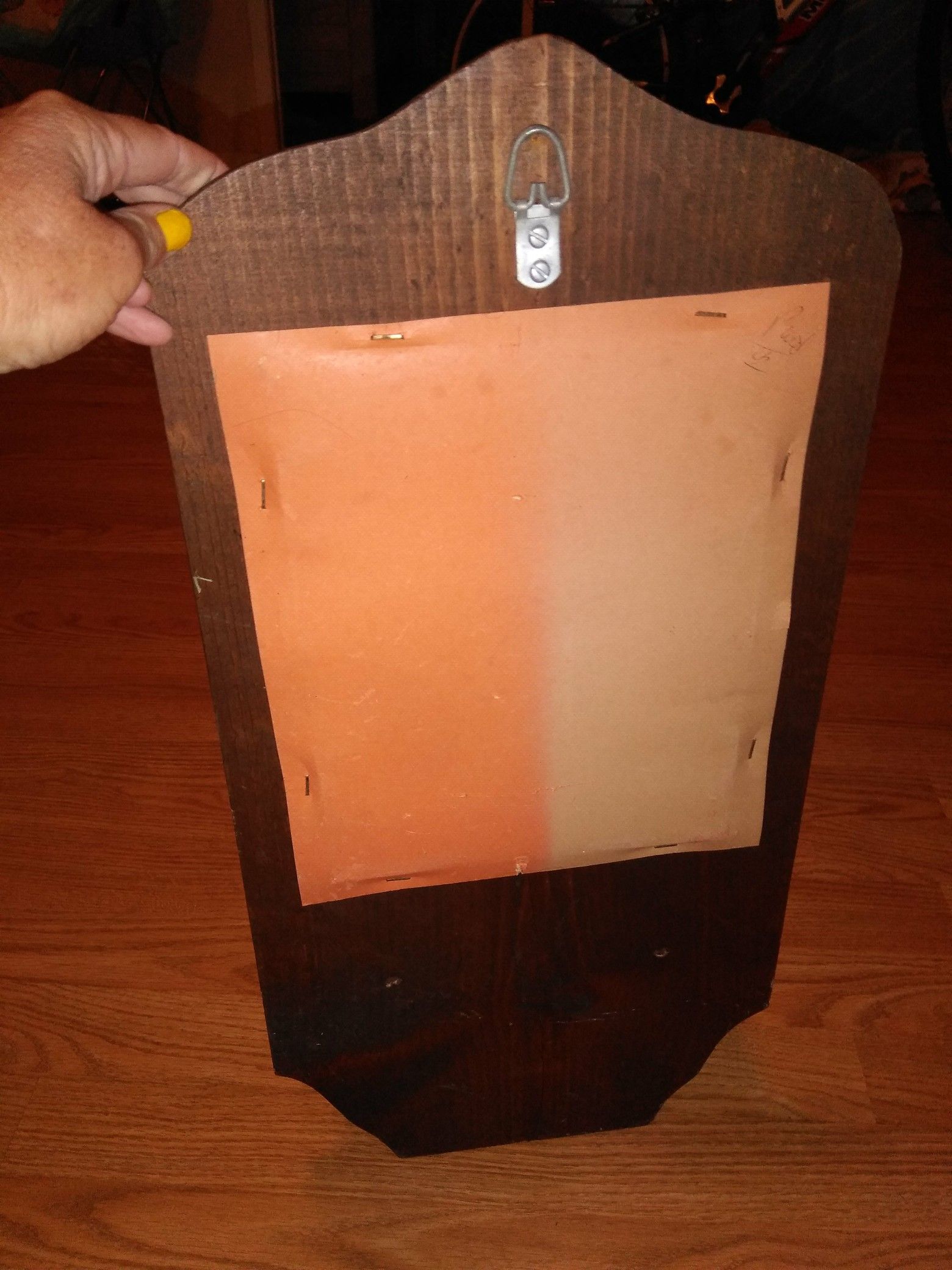 Vintage hurricane lamp holder