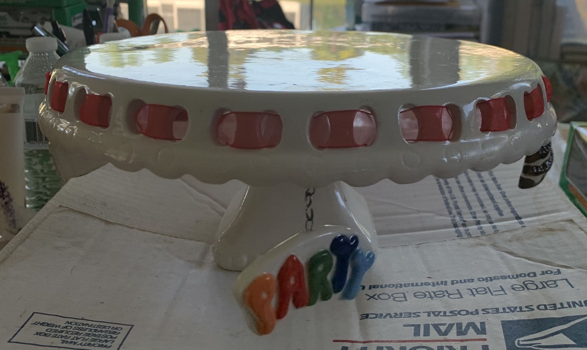 Cake Platter On A Stand