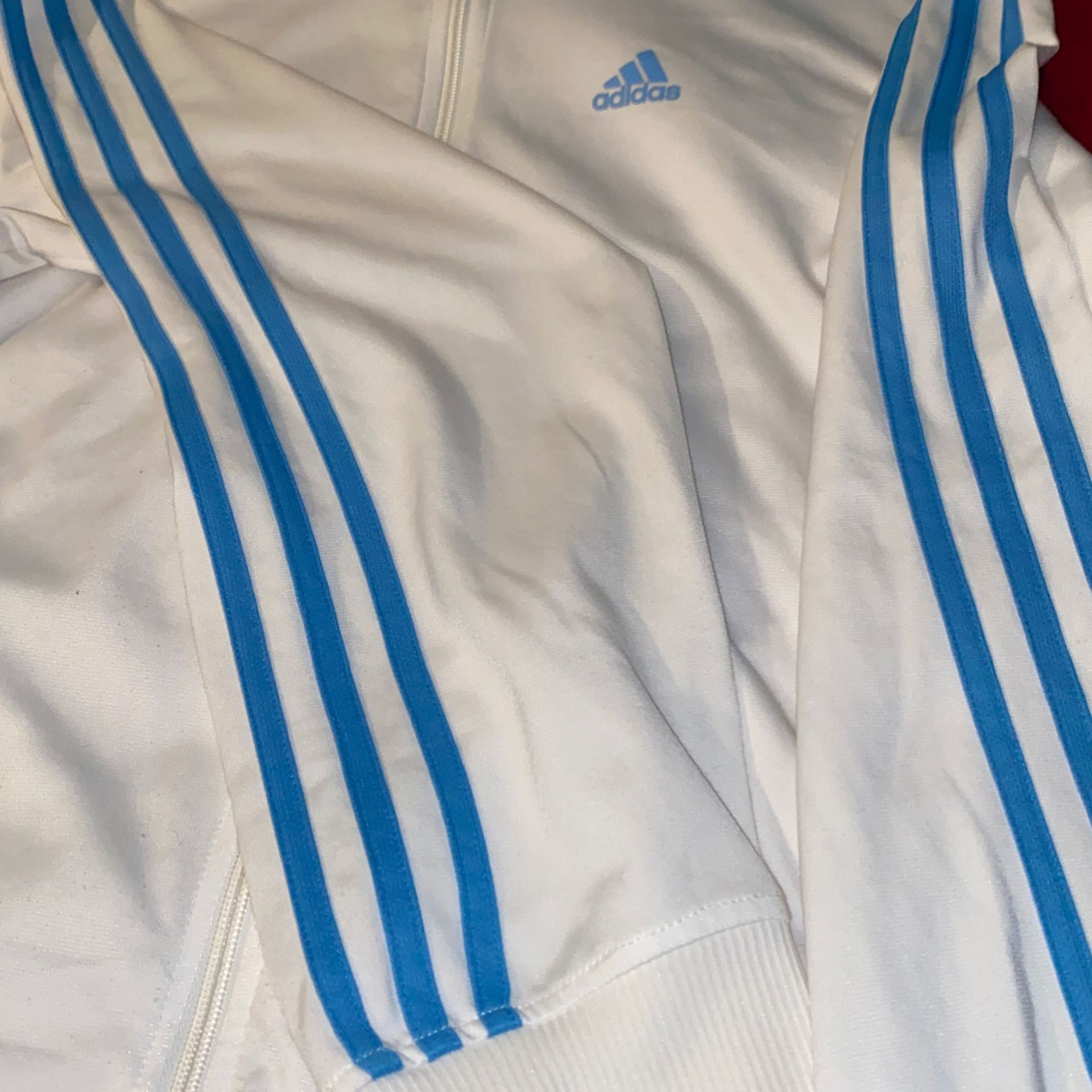 Climate Wire/Blue Adidas Track Jacket
