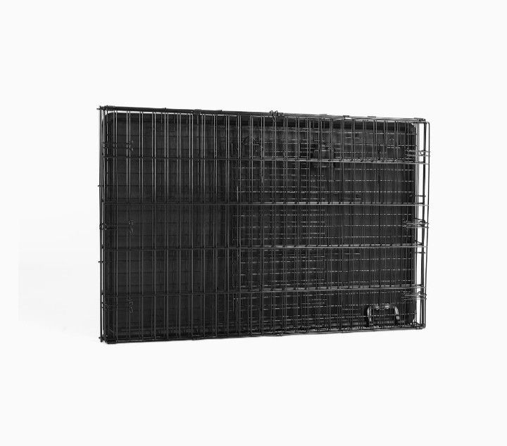Amazon Basics Foldable Metal Wire Dog Crate with Tray, Single Door, 36 Inch