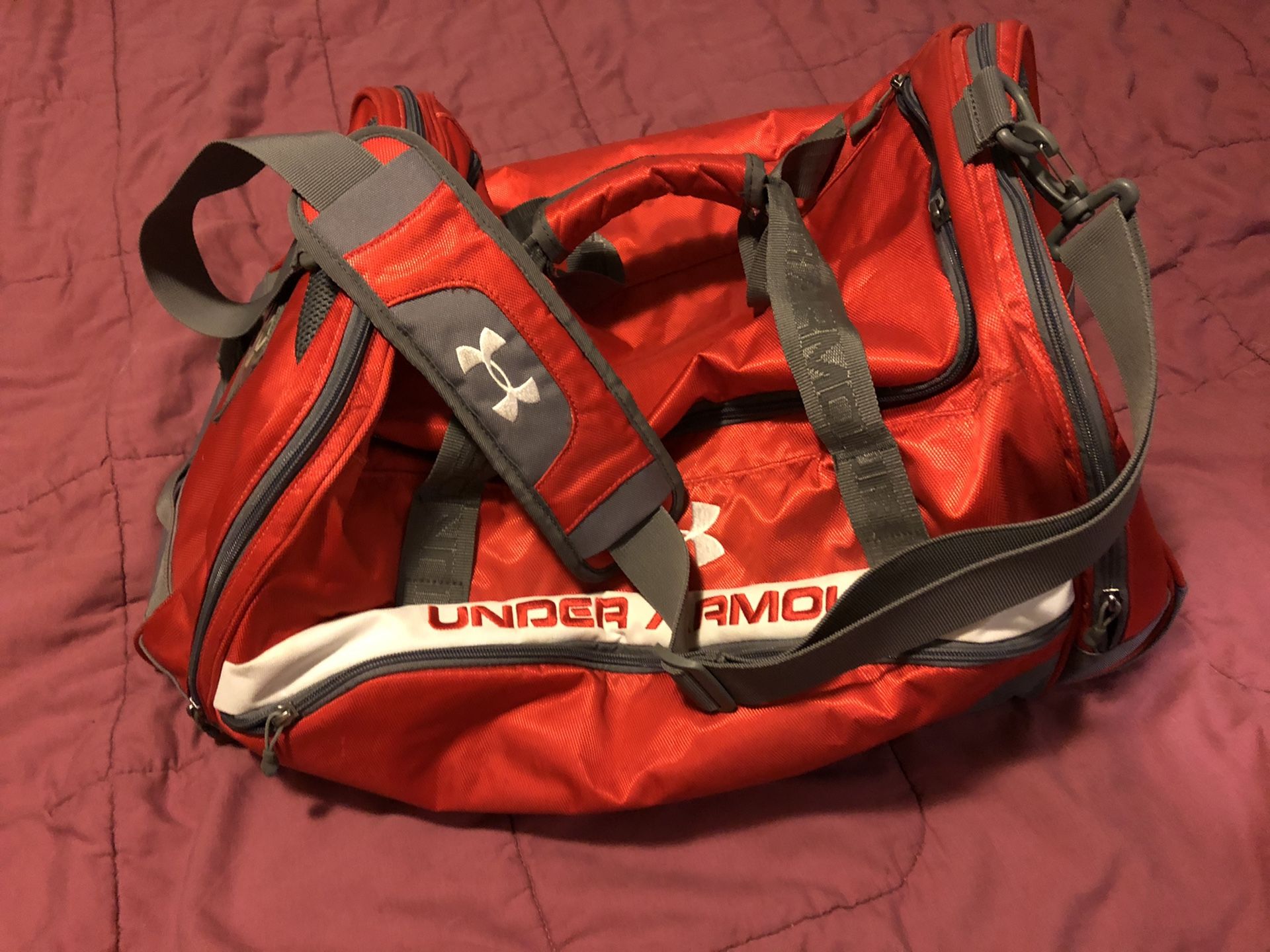 Under Armour Duffle Bag.
